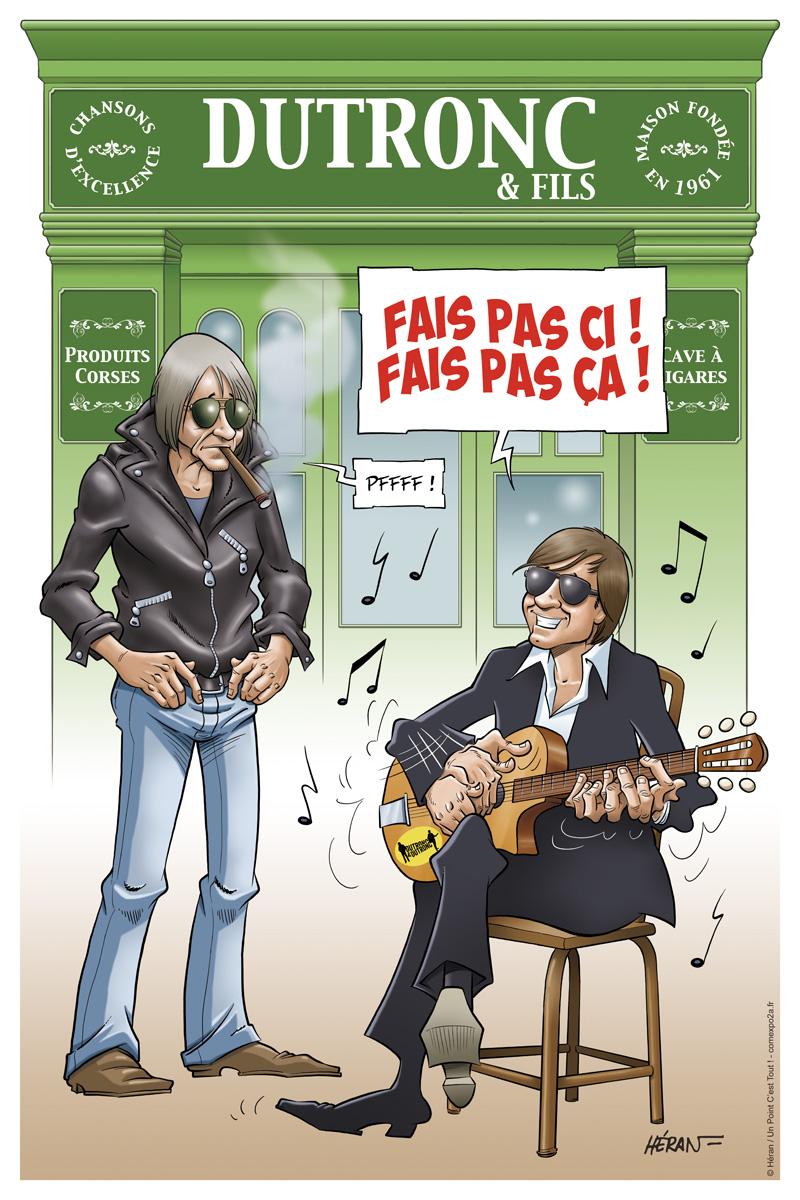 Poster dutronc 40x60 01 desat15